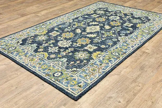 Alfresco 28405 Navy/Blue Rug