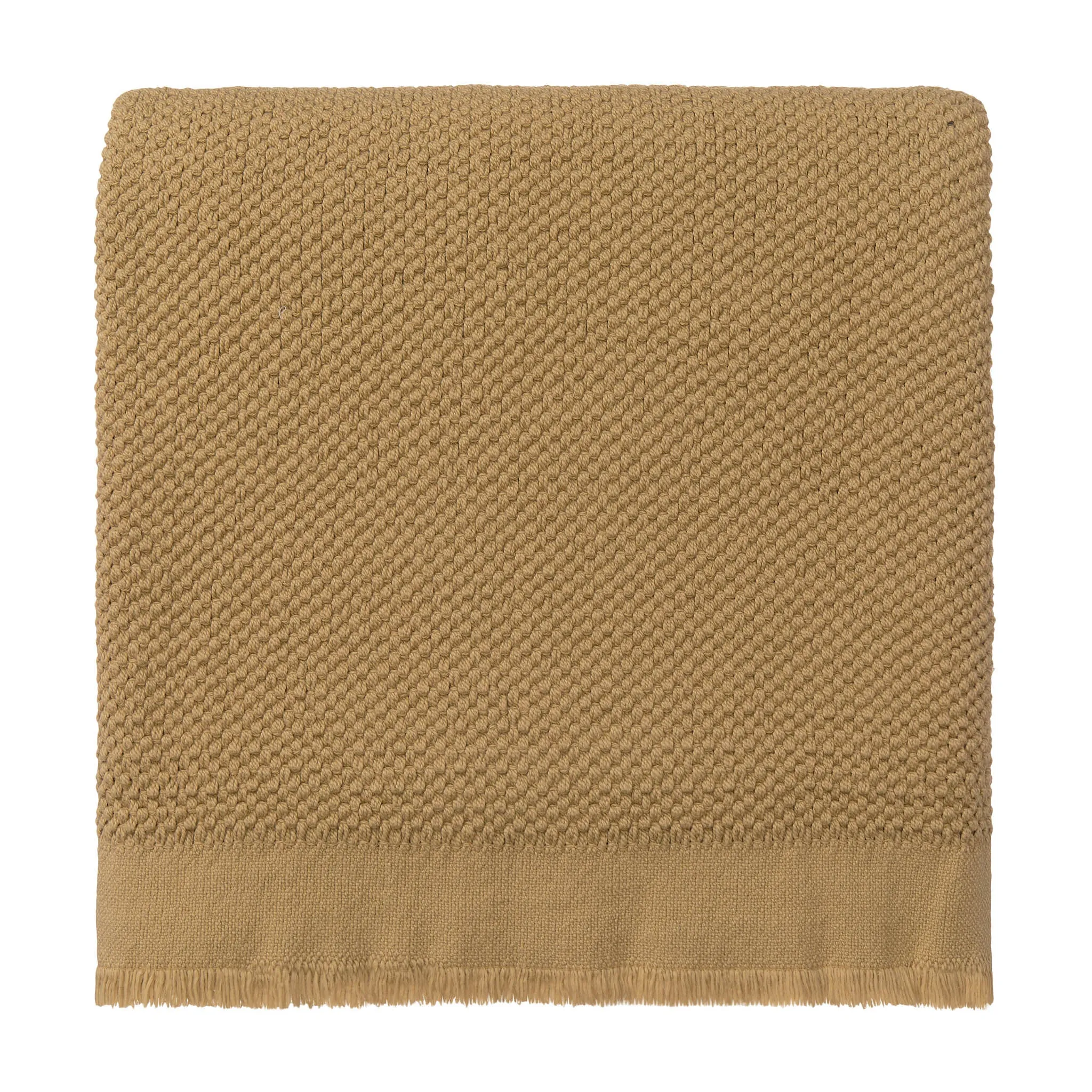 Alvaro Wool Blanket [Straw]