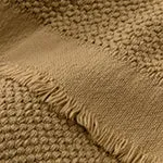 Alvaro Wool Blanket [Straw]