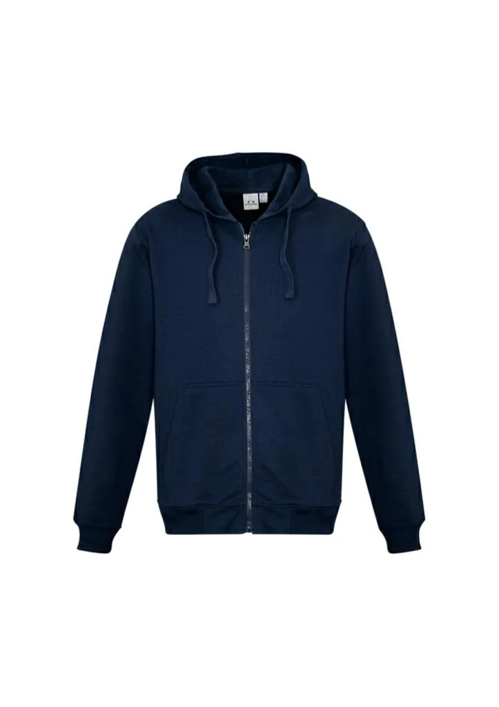 Biz Collection SW762M Mens Crew Zip Hoodie