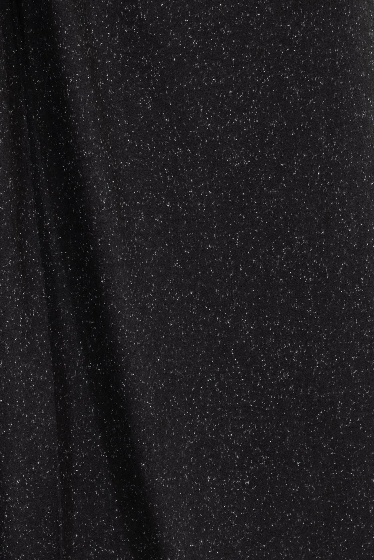 Black Speckles Cotton Flannel Woven