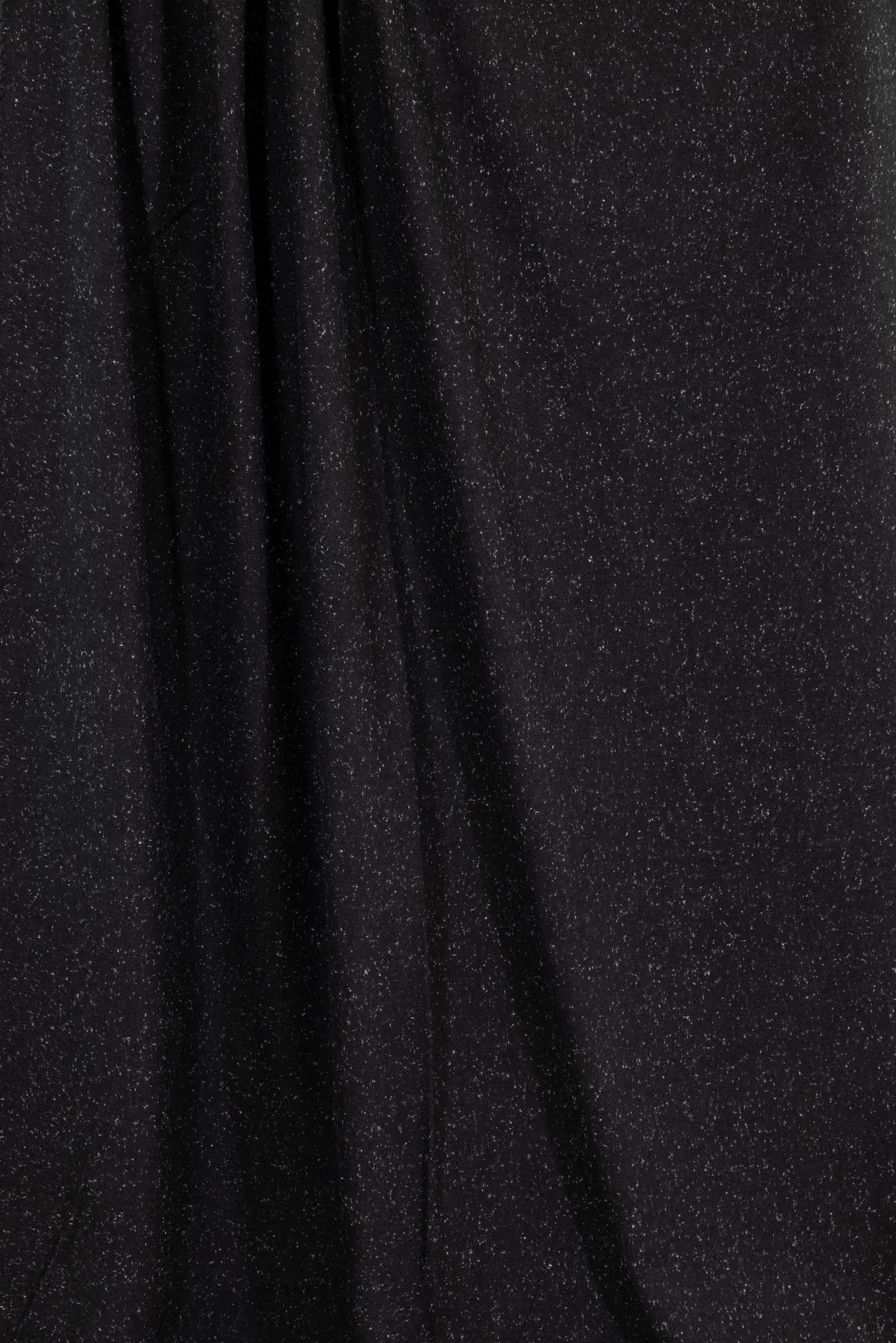Black Speckles Cotton Flannel Woven