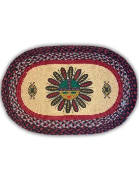 Braided Jute Floor Rugs, Design #13