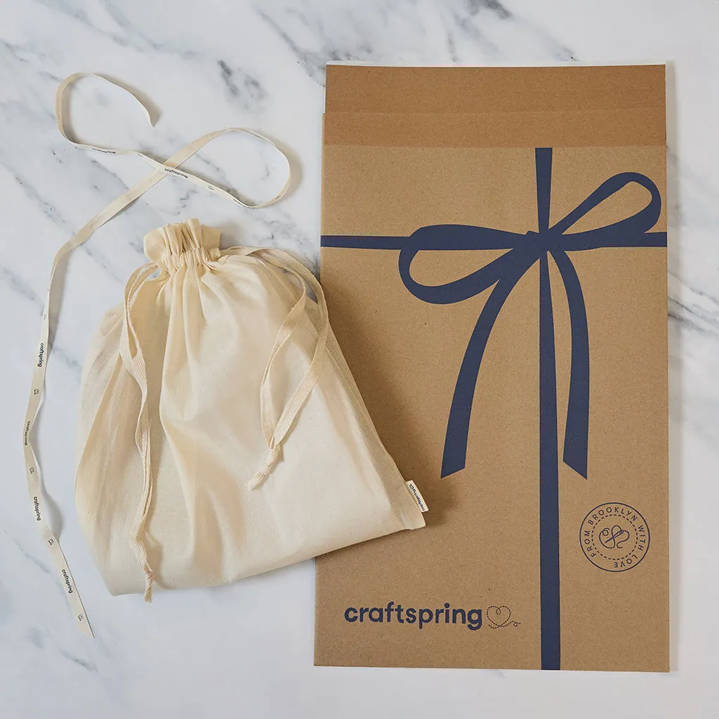 Bundle: Natural Bow Ornaments Set of 4