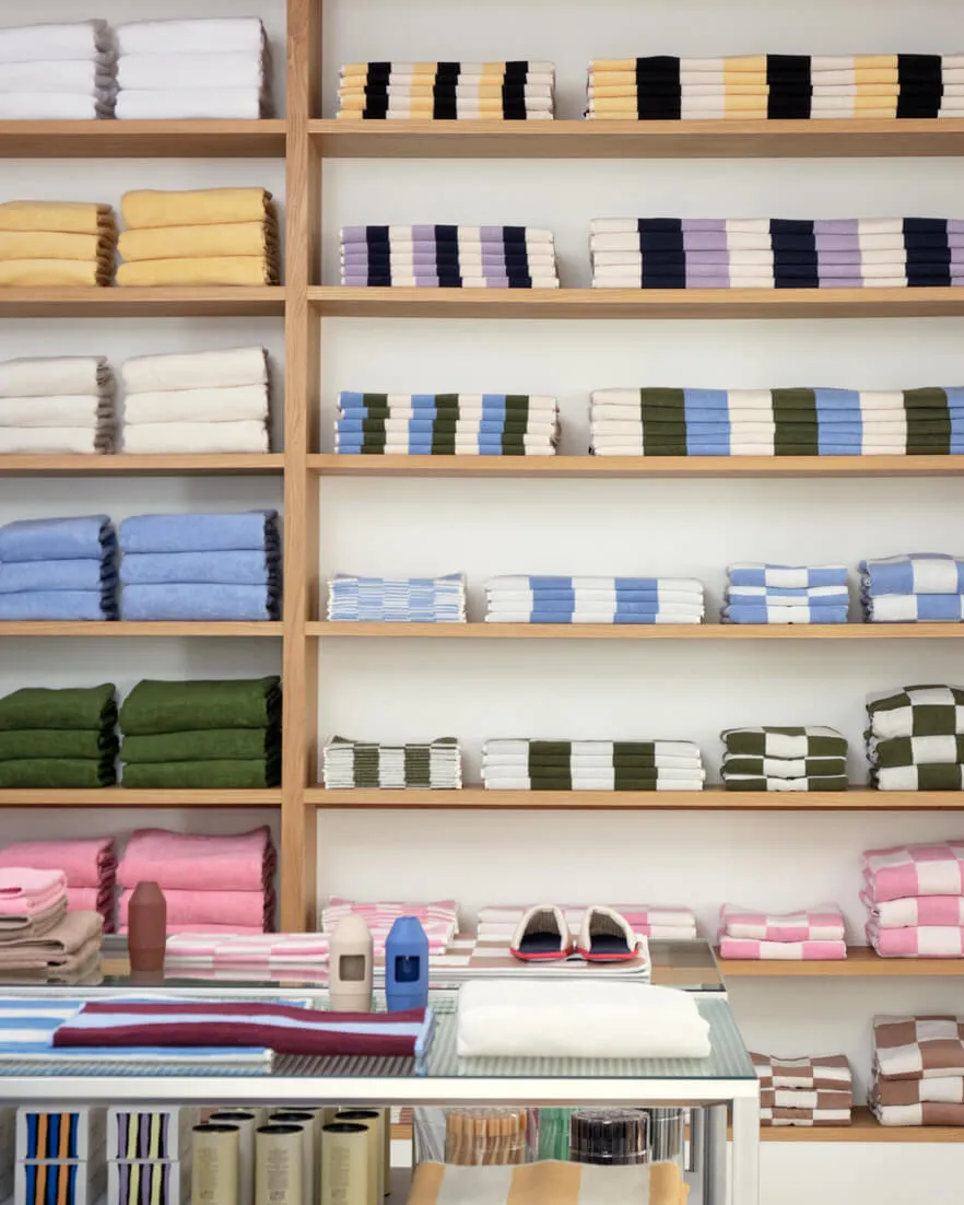 Check Wash Cloth by HAY