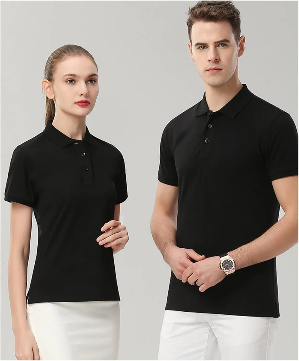 Custom Polo Shirt for Men Women Design Your Own Personalized Golf Tee Work Shirt