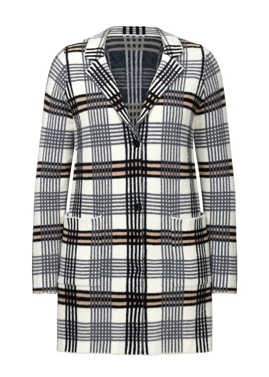 Kerrit's Plaid Sweater Jacket