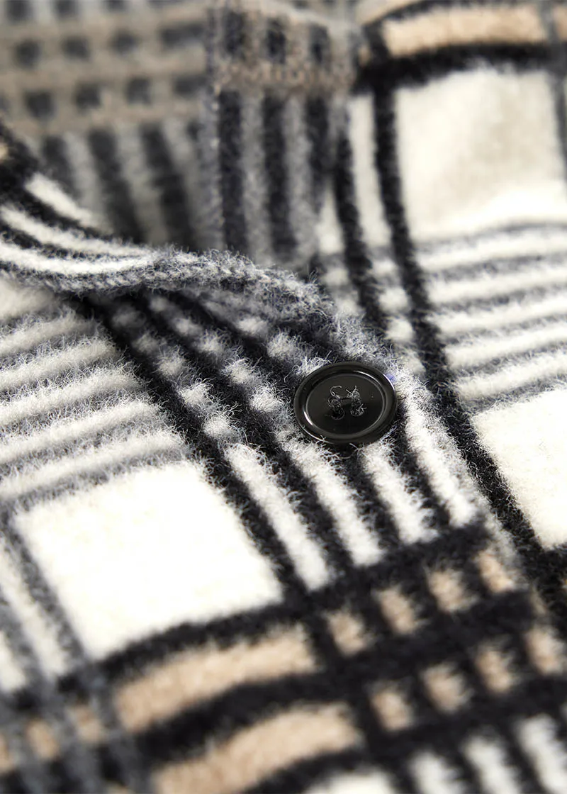 Kerrit's Plaid Sweater Jacket