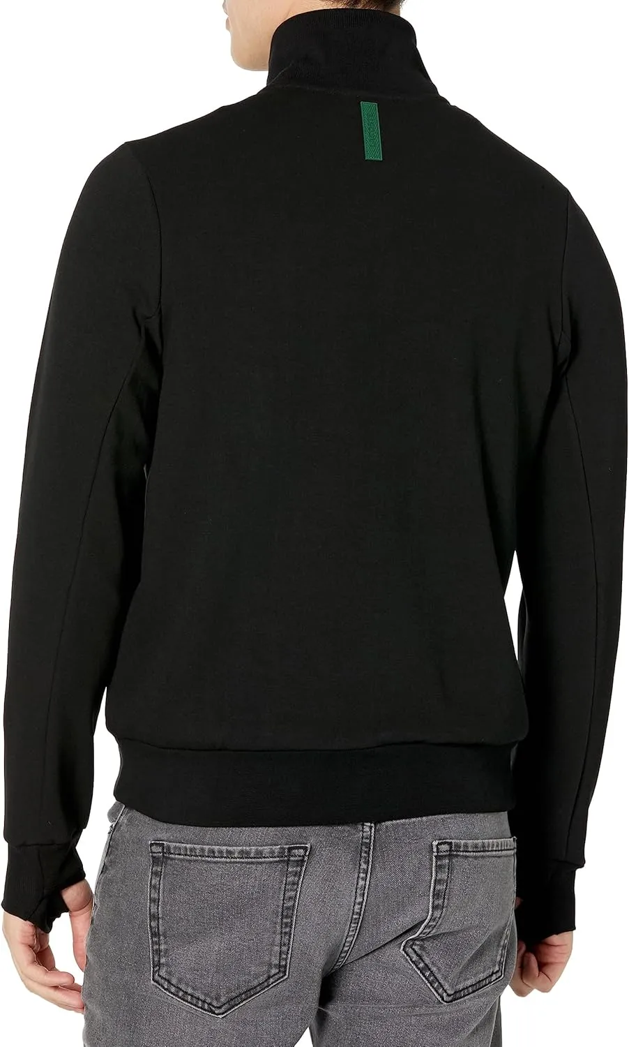 Lacoste Men's Ls Full Zip Active Double Face Sweatshirt