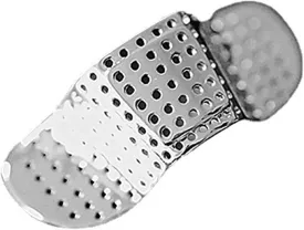 LIANXUE Personalized Metal for Band-aid Shape Nose Clips Concave Shape Trend Alloy Jewelry Men and Women Ins Style Niche Accesso Shown Alloy