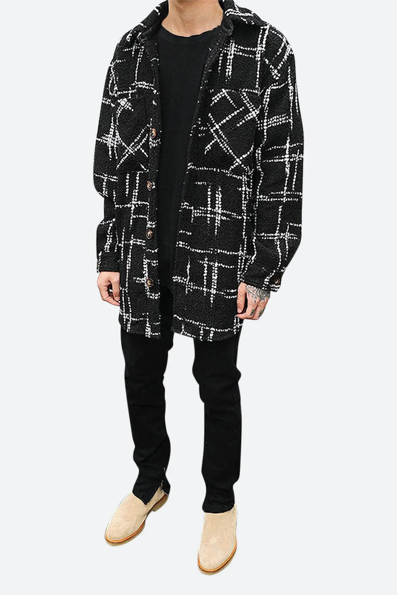 LOOSE WOVEN VINTAGE FLANNEL