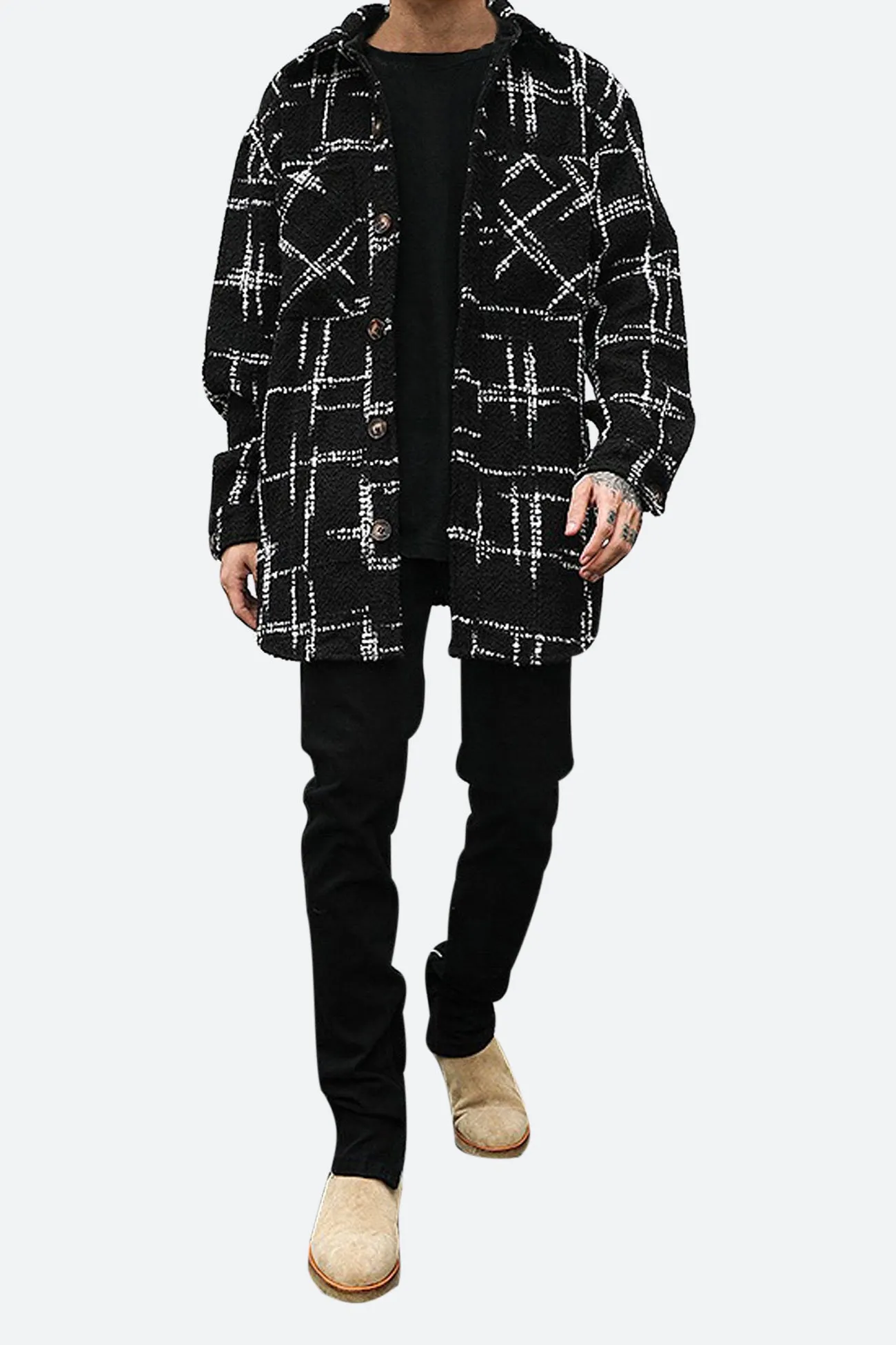 LOOSE WOVEN VINTAGE FLANNEL
