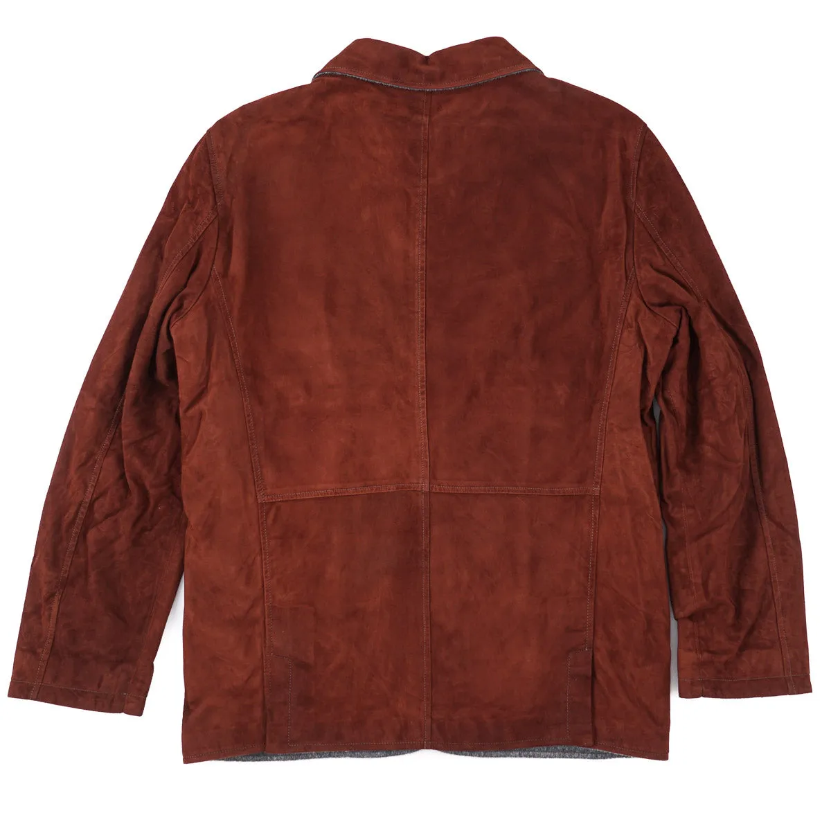 Manto Flannel-Lined Nappa Suede Jacket