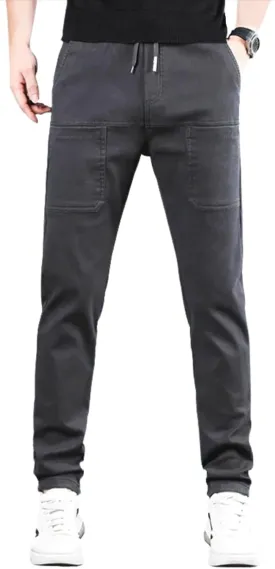 Mencomfy Cargo Pants for Men, High Stretch Durable Cargo Pants for Hiking, Multipants - Multi-Pocket Stretch Fashion Trousers