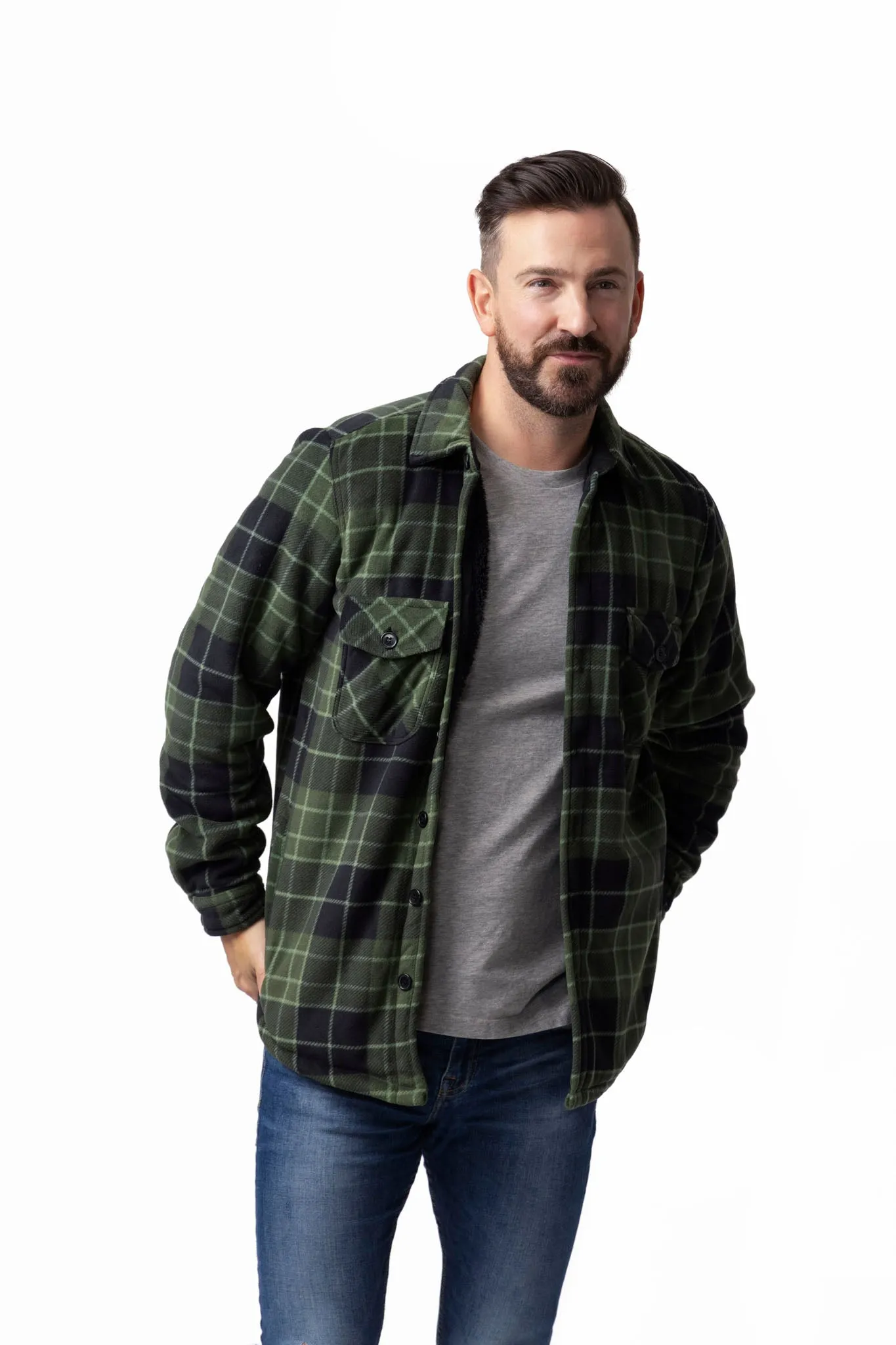 Men's Jax Plaid Shirt Jacket
