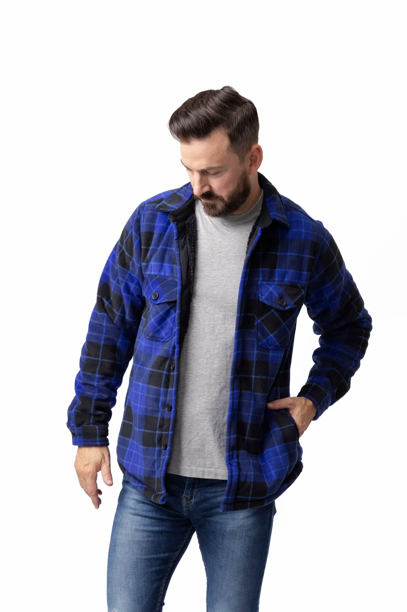 Men's Jax Plaid Shirt Jacket