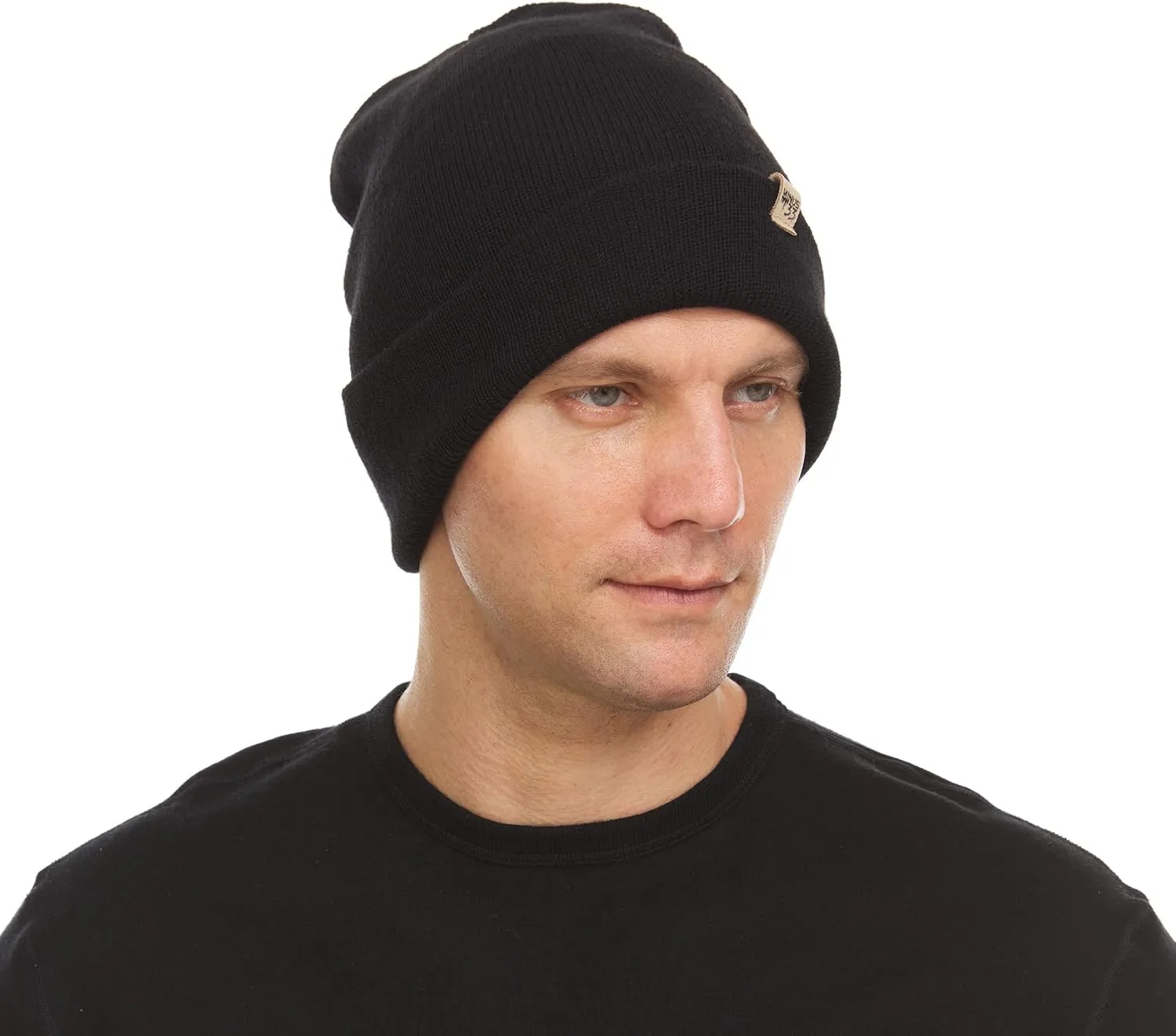 Minus33 Midweight Everyday Knit Cuff Beanie - 100% Merino Wool - Warm Winter Hat
