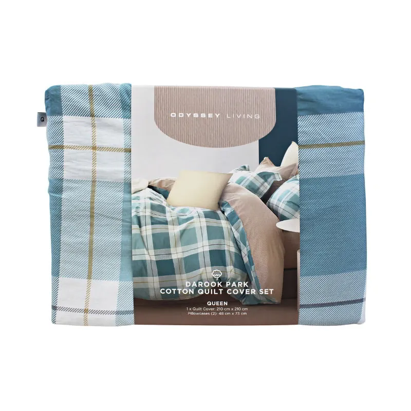 Odyssey Living Darook Park Cotton Multi Quilt Cover Set