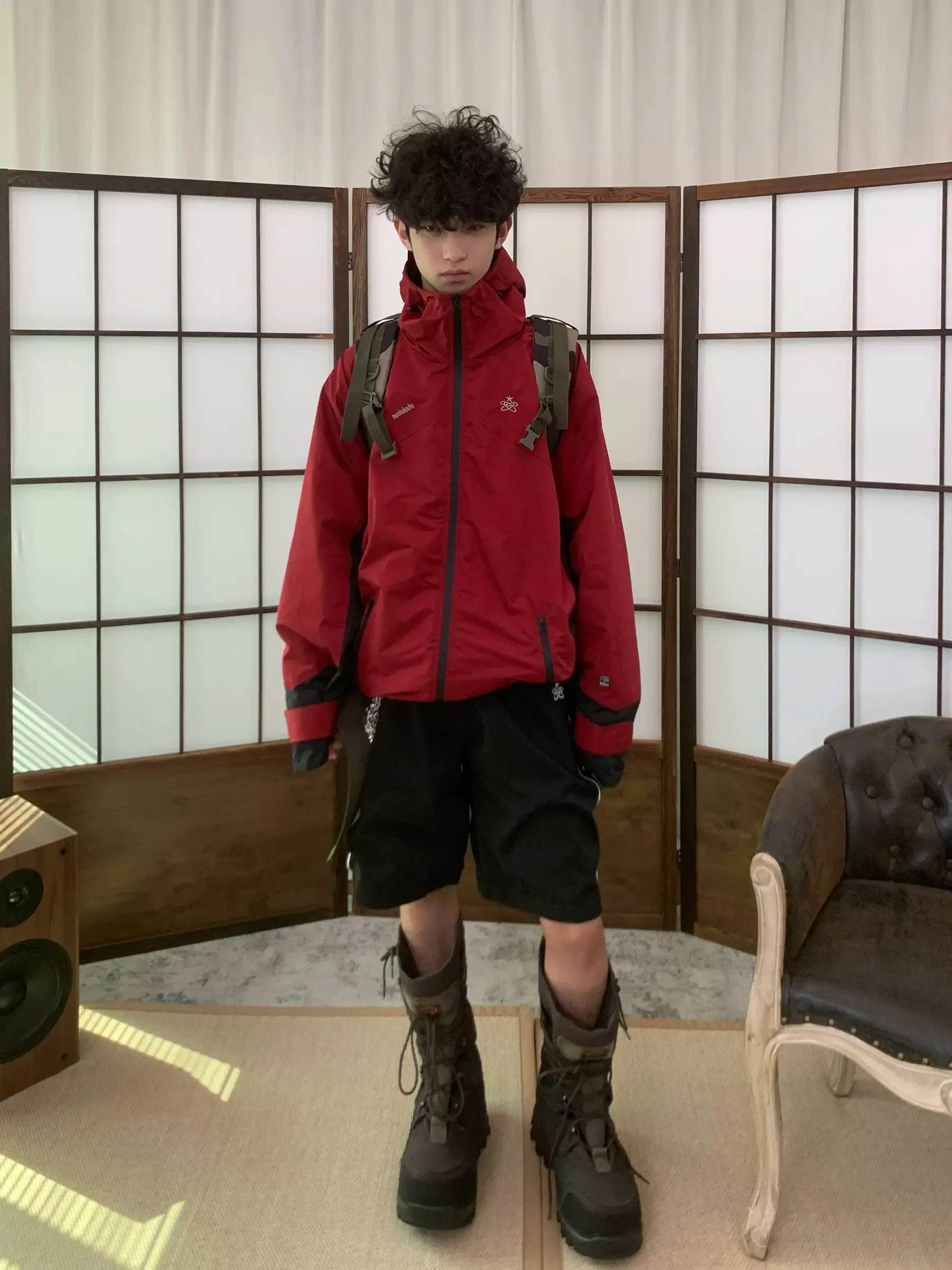Outdoor Soft Shell Hooded Jacket
