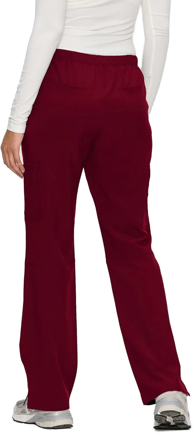 Scrub Pants for Women - Soft Stretch, Cargo Pants Scrubs with 8 Pockets