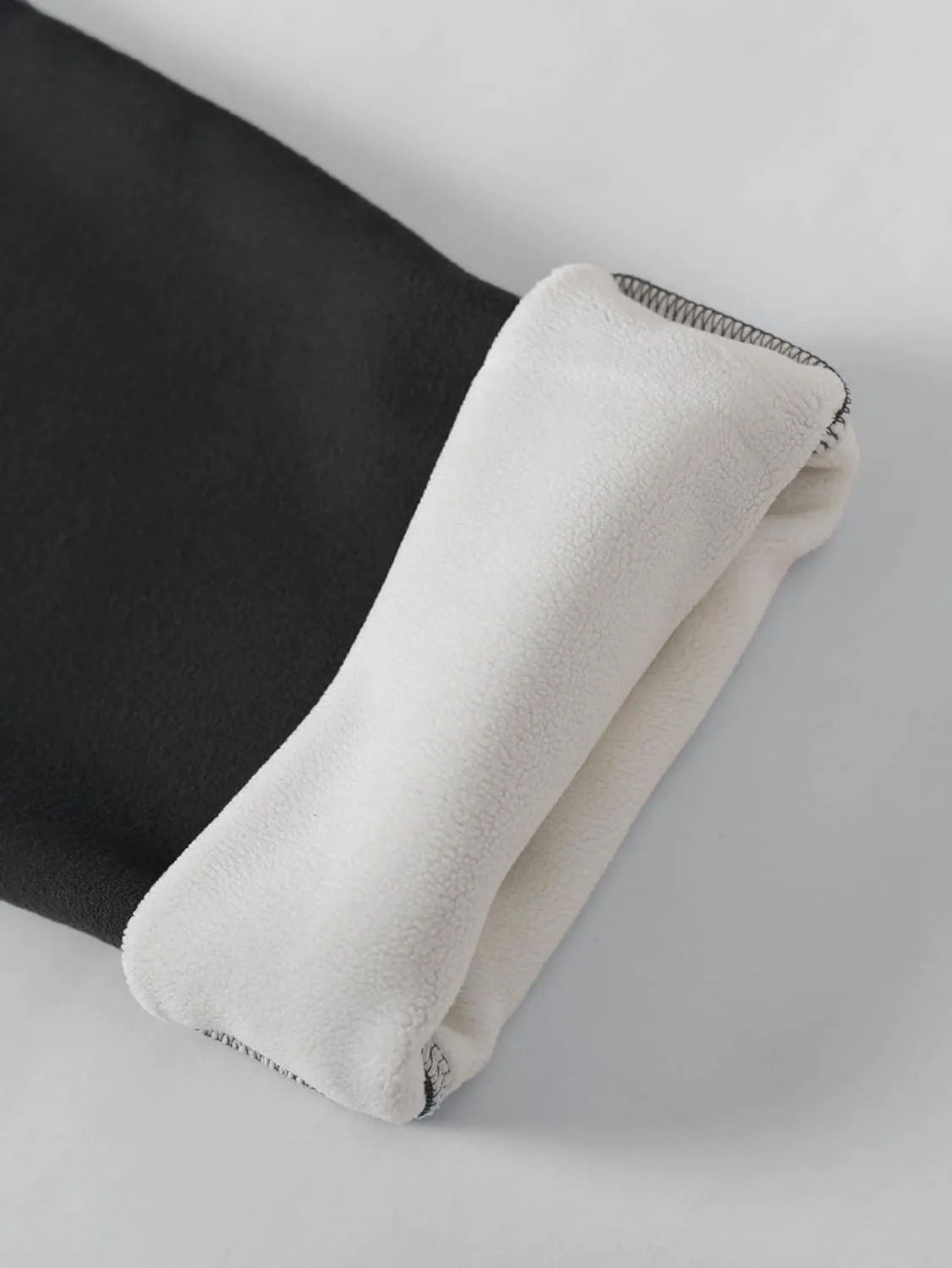 Weintee Men's 36" Inseam Tall Fleece Pants Sherpa Lined Sweatpants Long Length