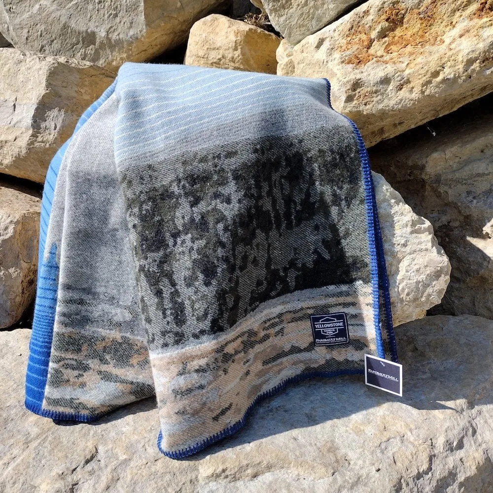Yellowstone National Park Wool Throw