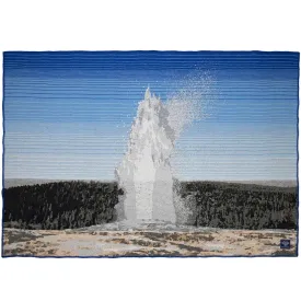 Yellowstone National Park Wool Throw